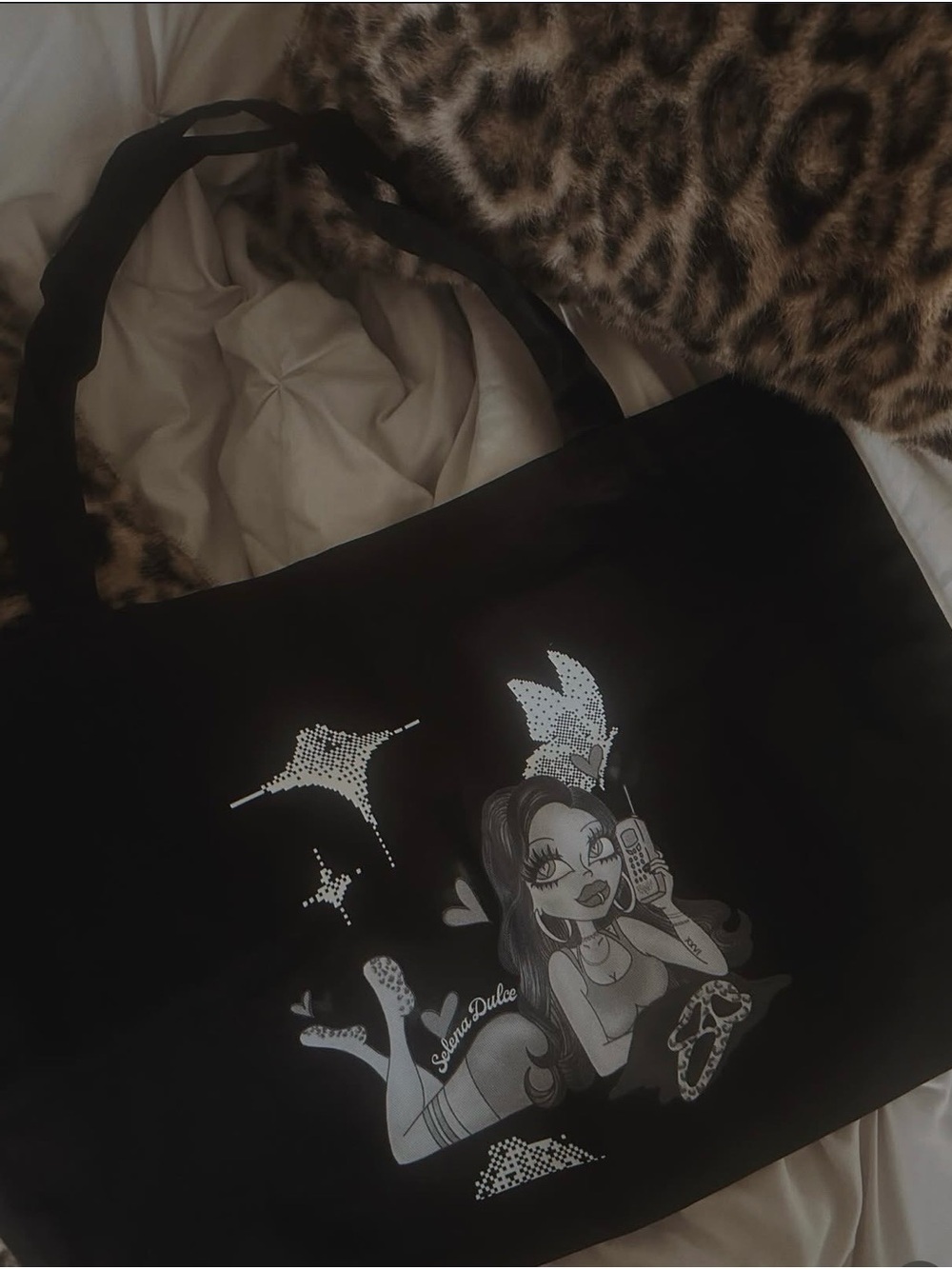 selena dulce ghostface girl  Tote Bag